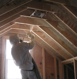 Greenbay WI attic spray foam insulation
