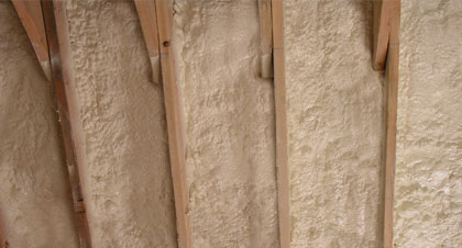 closed-cell spray foam for Greenbay applications