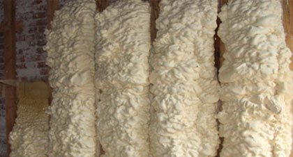 open-cell spray foam for Greenbay applications